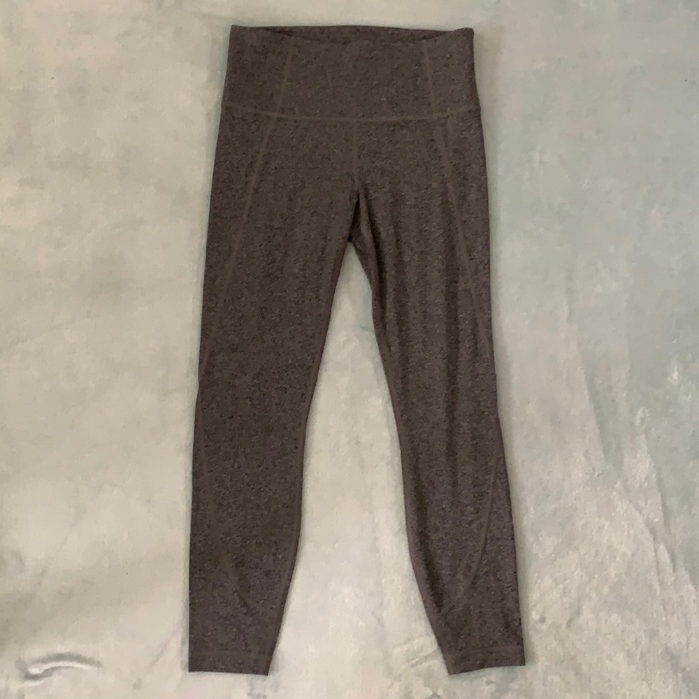 Athleta grey full length leggings
